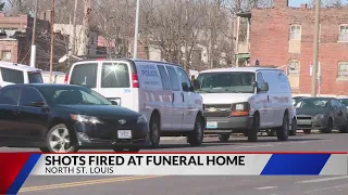 3 shot outside St. Louis funeral home