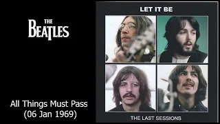 The Beatles - Get Back Sessions - All Things Must Pass - 06 Jan 1969