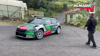 Testes Skoda Fabia Rally2 Evo Rali de São Vicente 2022 Miguel Nunes - Roberto Castro