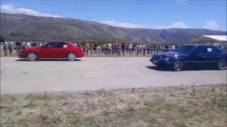 Mercedes W124 AMG vs Subaru Impreza WRX