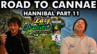 Hannibal The Second Punic War Part 11! Road to Cannae, 216 BC (Chapter 1) ⚔️ - LazyDaze REACTION
