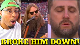 Chris Stapleton (Reaction) performs national anthem before Super Bowl LVII AND THIS HAPPENS...
