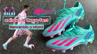 adidas X Crazyfast Messi Signature Boot | Bienvenido a Miami | unboxing + on Feet 🦩🔟