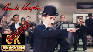 Charlie Chaplin AI 5K Colorized / Restored - Titine (The Nonsense Song) 1936