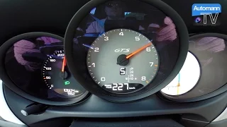 2016 Porsche Macan GTS (360hp) - 0-200 km/h acceleration (60FPS)