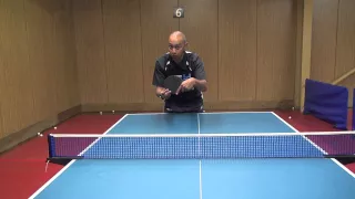 Returning a Heavy Backspin Serve | Table Tennis | PingSkills