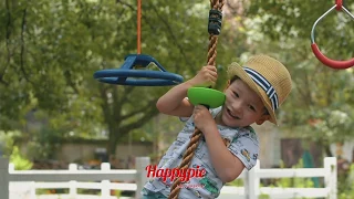 happyppie  Kids Knotted Platforms Climbing Rope for Playground Sets
