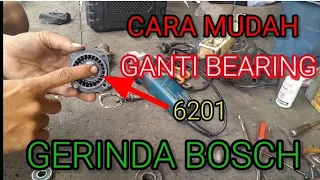 Cara Lepas Bearing gerinda(bearing box)GERINDA BOSCH gws 6 100