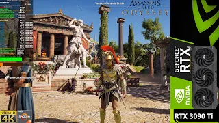 Assassin's Creed Odyssey Ultra High Settings 4K | RTX 3090 Ti | Ryzen 9 5950X