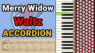 Accordion Tutorial - Merry Widow Waltz - F. Lehar