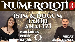 Numeroloji, İsim ve Doğum Tarihi Analizi | Vedat Bilal Yılmaz & Mukaddes Pekin Başdil