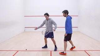 Squash tips: No lets with Lee Drew - What is a no let?