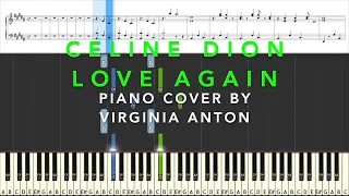 Love Again - Céline Dion - Piano Tutorial Instrumental Cover