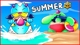 BRAWL STARS ANIMATION - SUMMER COMPILATION