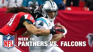 Cam Newton Plows Through Multiple Falcons on this POWERFUL Run | Panthers vs. Falcons | NFL