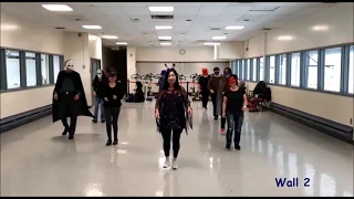 The Addams Family - Line Dance (Demo)