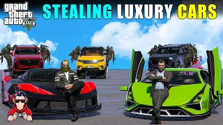 STEALING ALL EXPENSIVE CARS FROM NEW SHOWROOM | GTA V GAMEPLAY