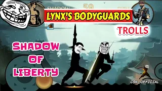 Trolling Lynx's Bodyguards | CSK OFFICIAL | Shadow Fight 2