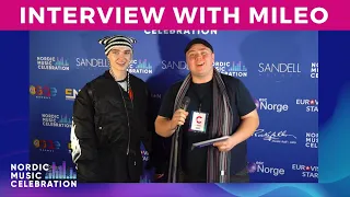 Interview with Mileo at Nordic Music Celebration in Oslo 🇳🇴 MGP Norway 2024