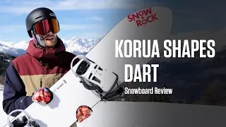 Korua Shapes Dart 2020 Snow+Rock Snowboard Review