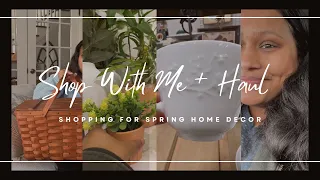 Spring Home Decor Shop With Me + HAUL 2024 | Cottage Inspired