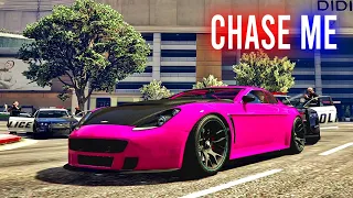 Chase Me! #66 Aston Martin Vantage - Rapid GT - GTA 5 Funny Moments Mods Cheats Evade