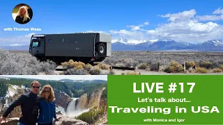 LIVE #17: let's talk about... Traveling in USA