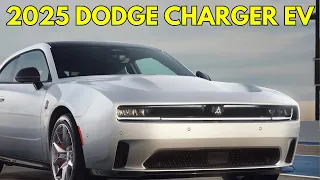 All-Electric Muscle: The 2025 Dodge Charger EV Revealed!