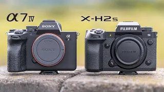 Sony A7IV vs Fujifilm X-H2S - Hybrid Comparison [ A7IV vs XH2S ]