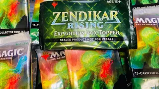 Zendikar rising Collector booster box opening!