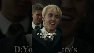 #pov Y/n Potter 😎💅| (Harry Potter ver.) | #fyp#viral#shorts#harrypotter#dracomalfoy ||