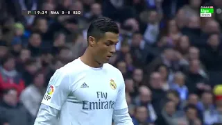 Cristiano Ronaldo  vs Real Sociedad (H) LaLiga 2015-16