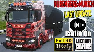 Truckers of Europe 3 || Nuremberg to Munich - Radio on || The New Update 😉👌