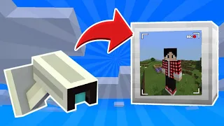 FAIRE UNE CAMÉRA FONCTIONNELLE  SUR MINECRAFT PE|Tuto Commande #13|Minecraft PE.