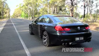 BMW M6 Gran Coupe engine sound and 0-100km/h