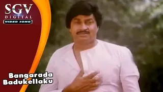 Bangarada Badukellaku | SPB Sad Hit Song Kannada | Aananthara Kannada Movie Songs | Srinath, Geetha