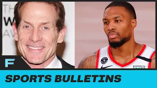 Skip Bayless Says Damian Lillard Texted Him To Say "You Might Be The Most Phony MF On TV"
