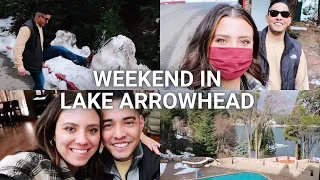 VLOG: Weekend Getaway in Lake Arrowhead, CA