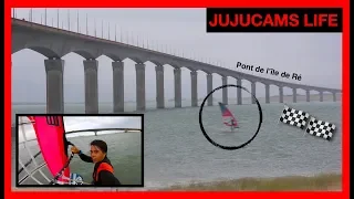 RECORD TOUR DE L'ÎLE DE RÉ EN WINDFOIL 🏁 (Ft GonzagueTv 😅)