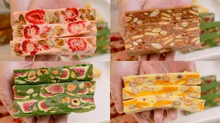 Kẹo NOUGAT 4 Vị | Nougat Recipes From Marshmallow