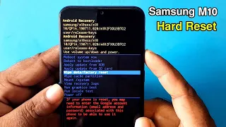 Samsung Galaxy M10 Hard Reset / Pattern Unlock / Factory Reset / Removing PIN / Without PC ||