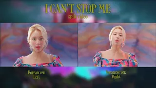 [🎧] TWICE  - I CAN'T STOP ME M/V (Korean ver. vs Japanese ver. Comparison)