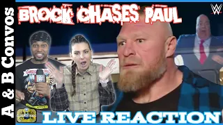 Brock Lesnar Chases Down Paul Heyman - LIVE REACTION | Smackdown 3/11/22