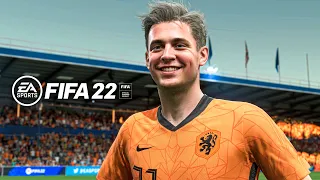 FIFA 22 | Netherlands vs Belgium - UEFA Nations League 22/23 | PS5 Gameplay 4K