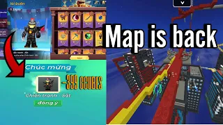 Tôi đã mất -399 Gcubes để BUY Skin này, Map is back [Blockman GO]