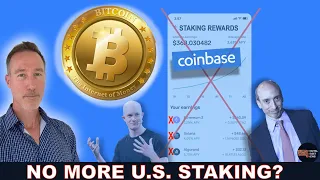 COINBASE CEO REVEALS POTENTIAL U.S. BAN ON CRYPTO STAKING. WHAT YOU NEED TO KNOW!