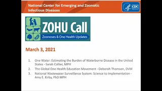 CDC ZOHU Call March 3, 2021