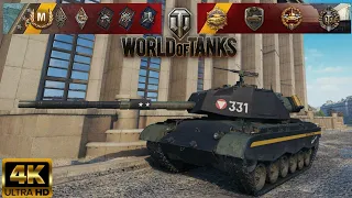 M47 Patton Improved (Iron Arnie) - Paris map - 10 kills - 6,2k damage World of Tanks replay 4K