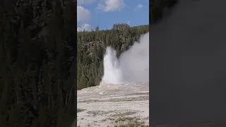 Old Faithful Eruption