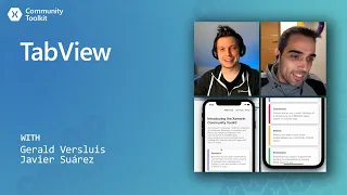 TabView (Xamarin Community Toolkit)